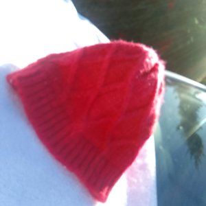 Bundle sunglasses&luxury softball cable-knit soft warm hat